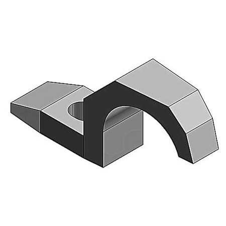 Abb Pipe Strap, Malleable Iron PVC Coated, Size 3/4" 1277CR